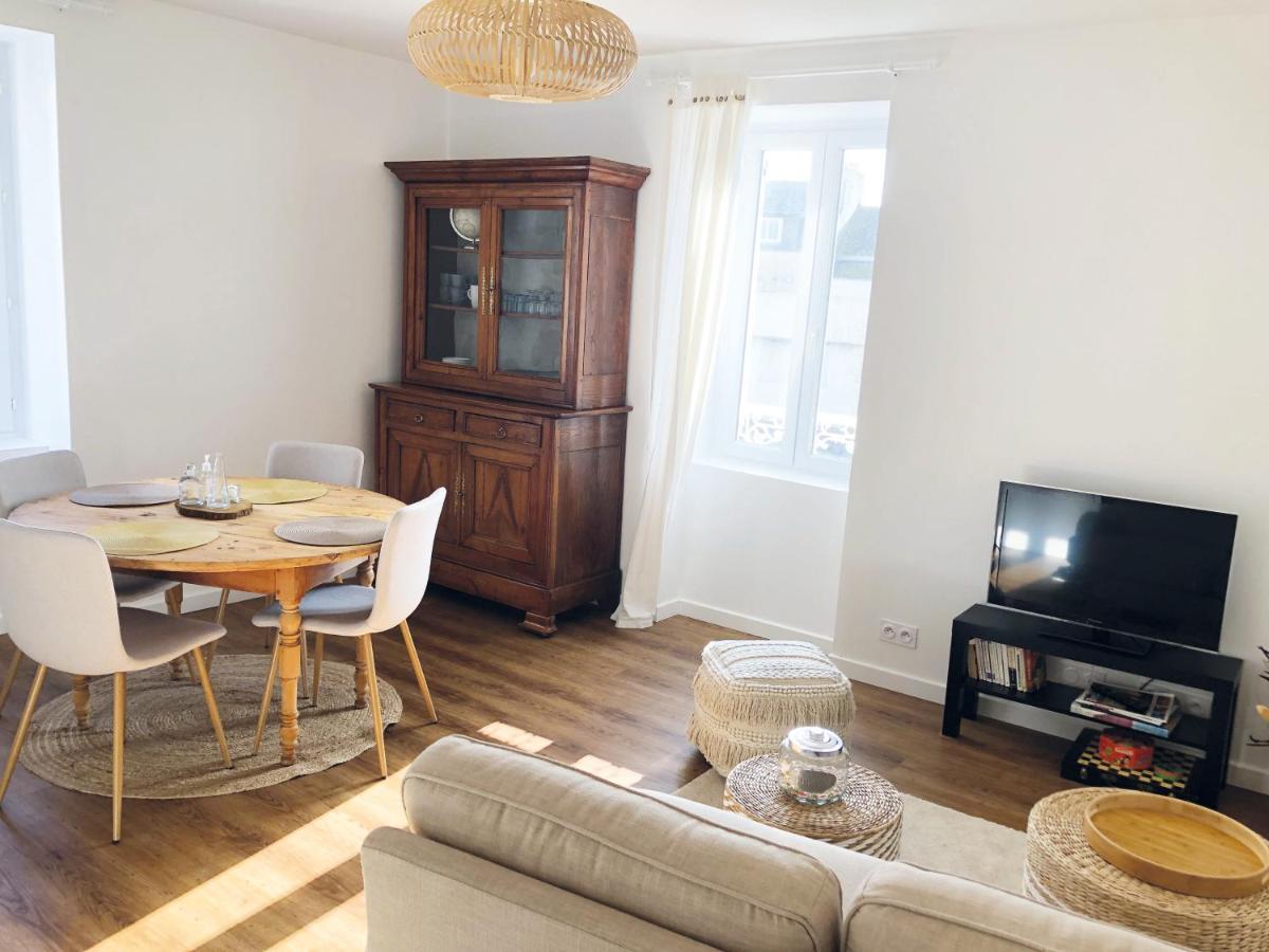 Chez Jeannette, Appartement Entre Centre Et Plages Concarneau Exteriör bild