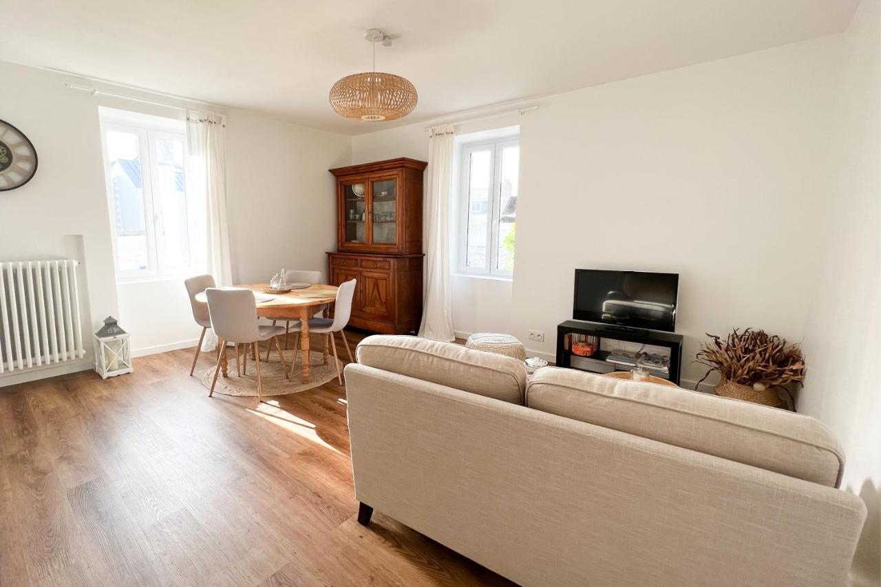 Chez Jeannette, Appartement Entre Centre Et Plages Concarneau Exteriör bild