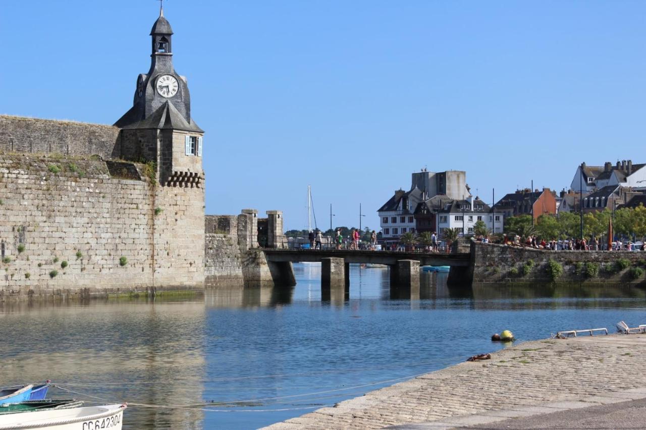 Chez Jeannette, Appartement Entre Centre Et Plages Concarneau Exteriör bild